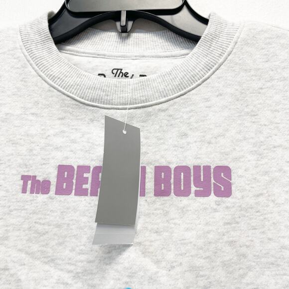 The Beach Boys Women's Mountain Graphic Sweatshirt Heather Gray Size XS - Picture 4 of 5